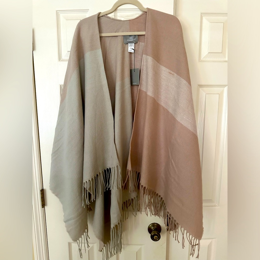 Soia & Kyo wrap sweater.